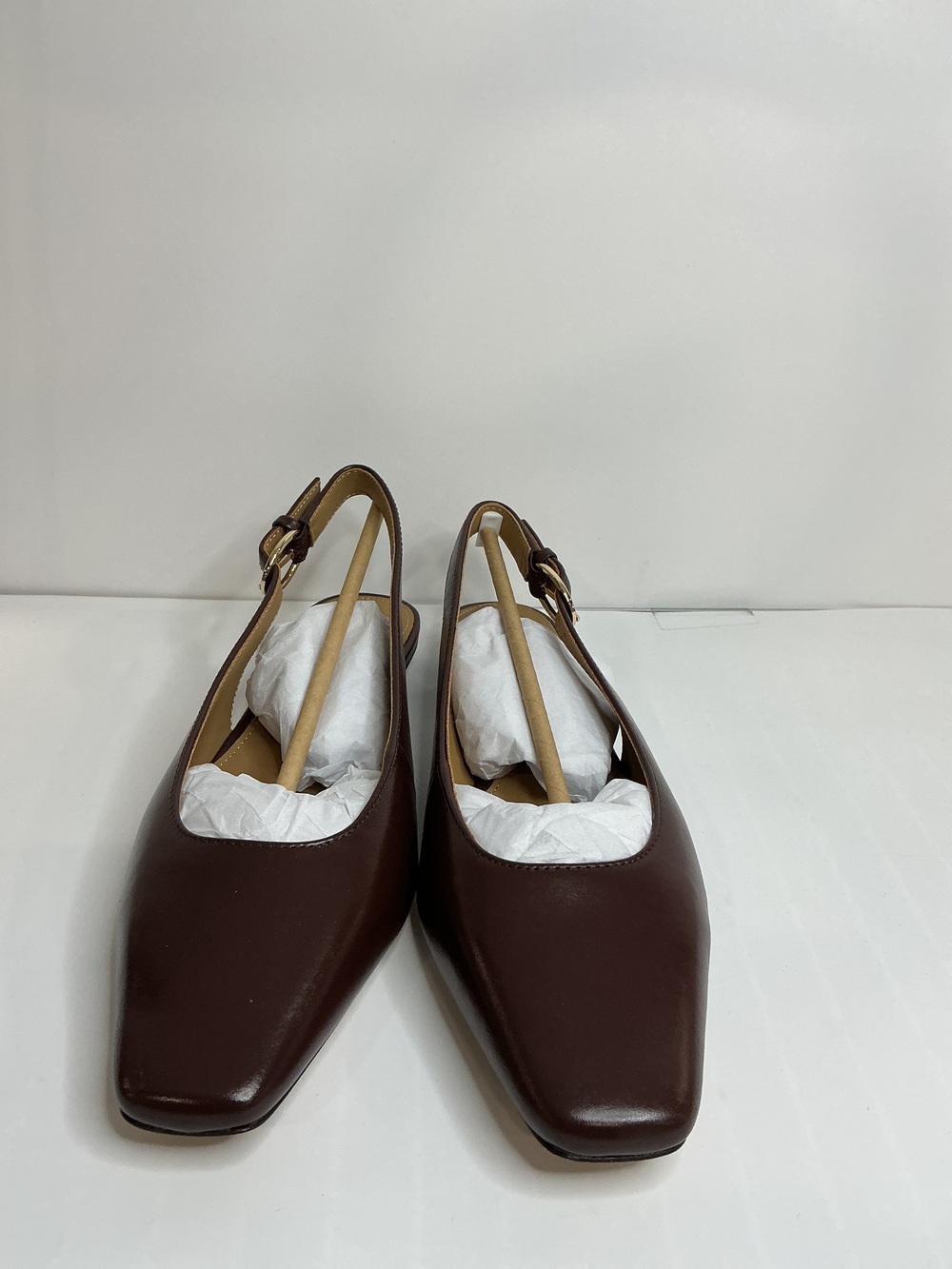 Italian Leather Slingback Flat